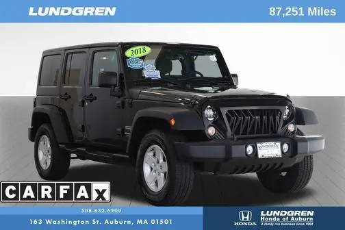2018 Jeep Wrangler Unlimited Sport S 4WD photo
