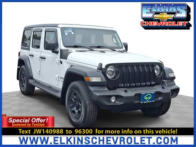 2018 Jeep Wrangler Unlimited Sport 4WD photo