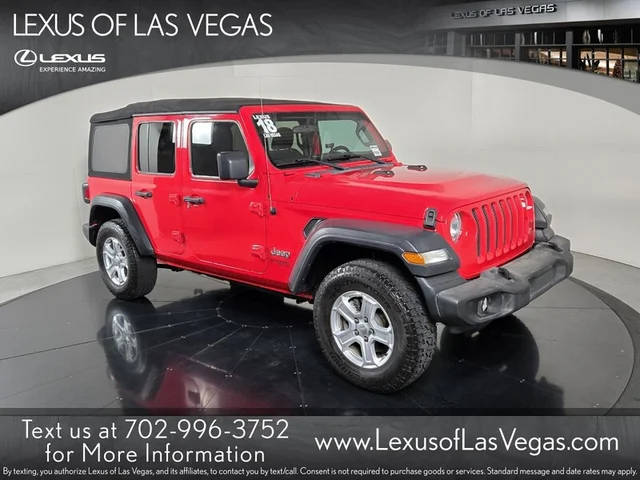 2018 Jeep Wrangler Unlimited Sport S 4WD photo