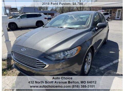 2018 Ford Fusion SE FWD photo