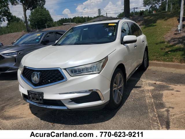 2018 Acura MDX w/Technology/Entertainment Pkg AWD photo