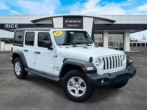 2018 Jeep Wrangler Unlimited Sport S 4WD photo