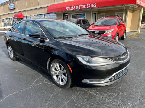 2016 Chrysler 200 Limited FWD photo