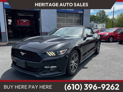 2017 Ford Mustang EcoBoost Premium RWD photo