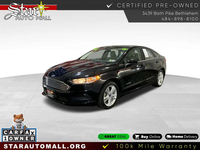 2018 Ford Fusion S FWD photo