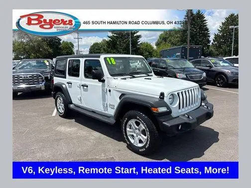 2018 Jeep Wrangler Unlimited Sport S 4WD photo