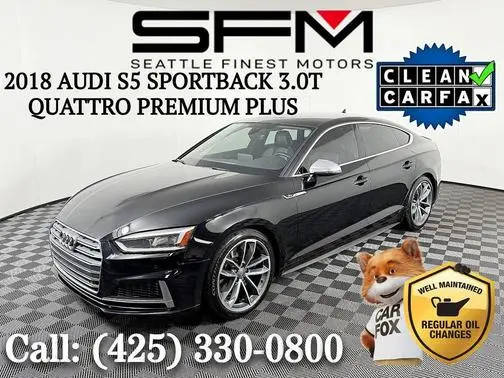 2018 Audi S5 Sportback Premium Plus AWD photo