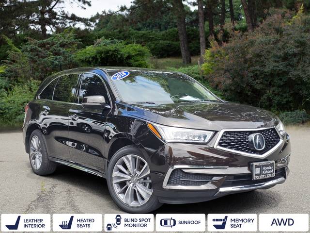 2018 Acura MDX w/Technology Pkg AWD photo