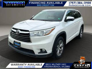 2015 Toyota Highlander XLE AWD photo