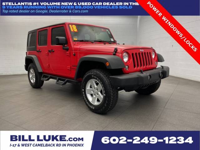 2018 Jeep Wrangler Unlimited Sport S 4WD photo