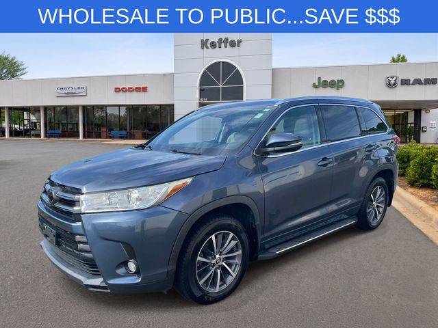 2018 Toyota Highlander XLE AWD photo