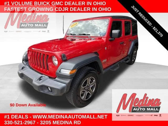 2018 Jeep Wrangler Unlimited Sport S 4WD photo