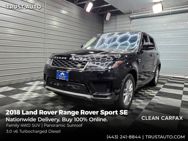 2018 Land Rover Range Rover Sport SE 4WD photo
