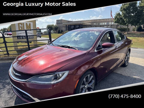 2015 Chrysler 200 C FWD photo