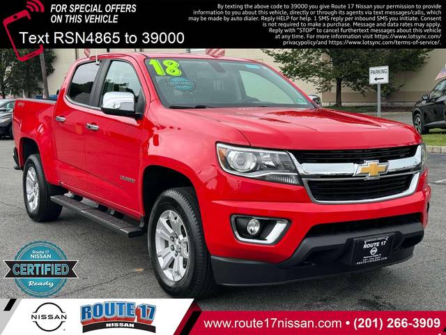 2018 Chevrolet Colorado 4WD LT 4WD photo