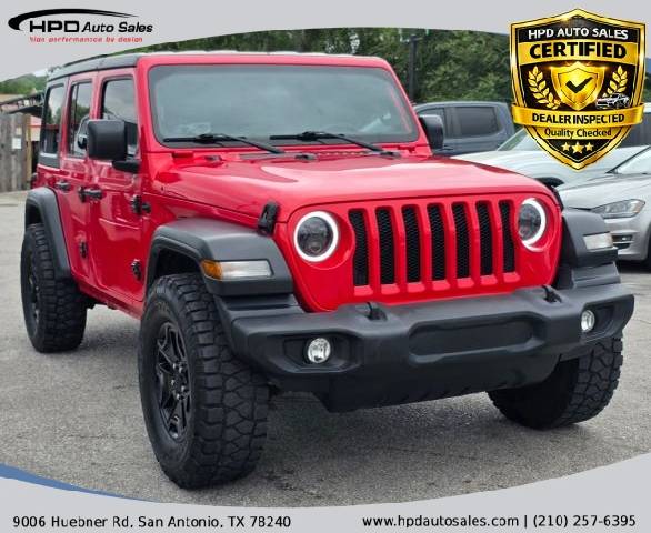 2018 Jeep Wrangler Unlimited Sport S 4WD photo