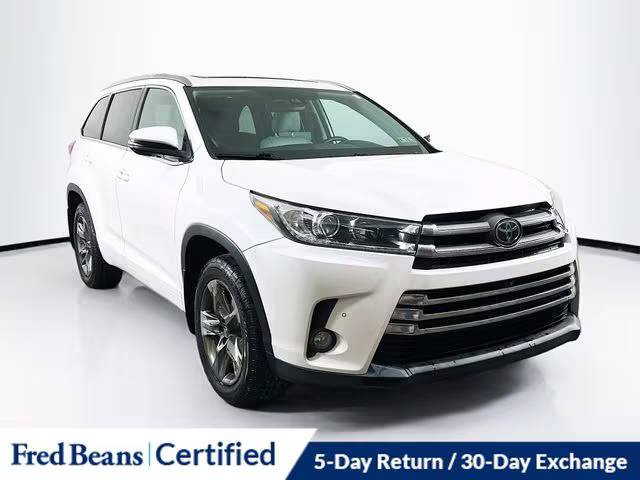 2018 Toyota Highlander Limited Platinum AWD photo