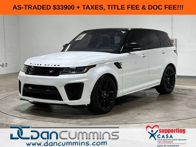 2018 Land Rover Range Rover Sport SVR 4WD photo