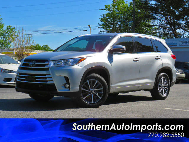 2018 Toyota Highlander XLE FWD photo