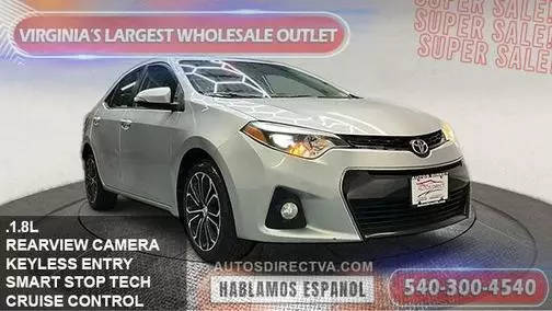 2016 Toyota Corolla S Plus FWD photo