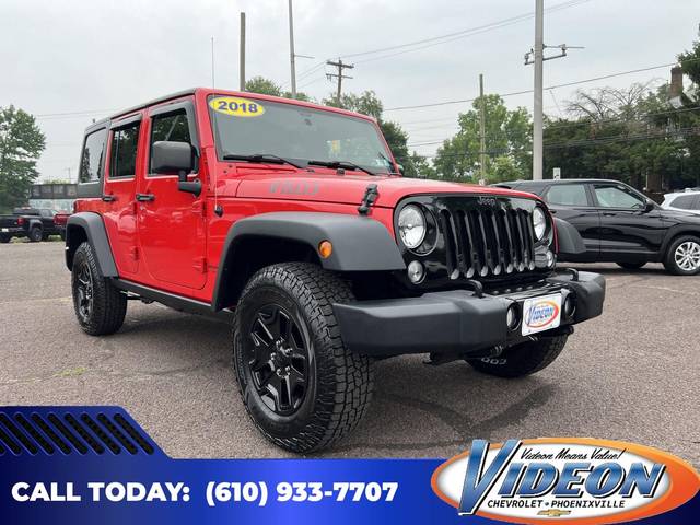 2018 Jeep Wrangler Unlimited Willys Wheeler 4WD photo