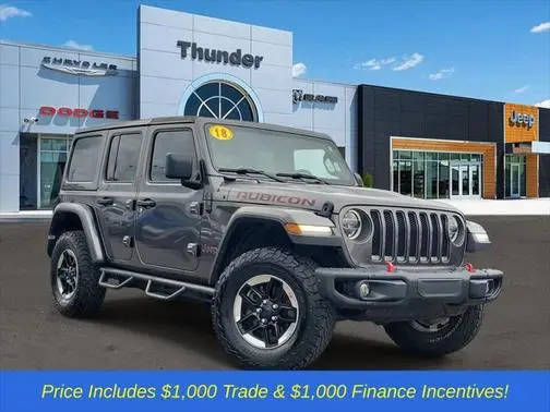 2018 Jeep Wrangler Unlimited Rubicon 4WD photo