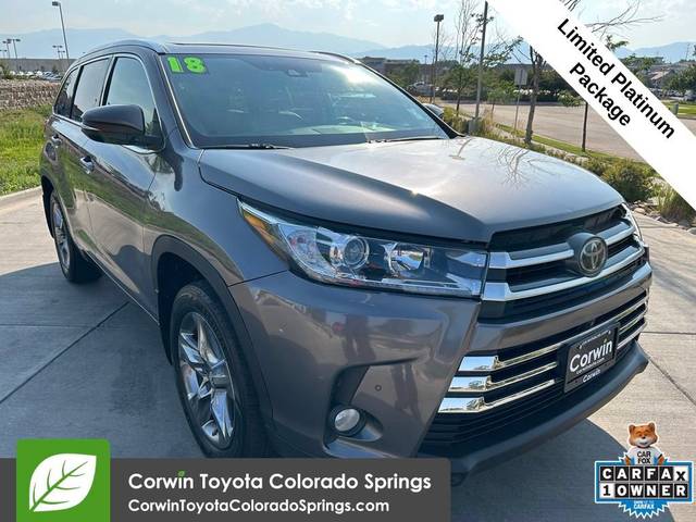 2018 Toyota Highlander Limited Platinum AWD photo