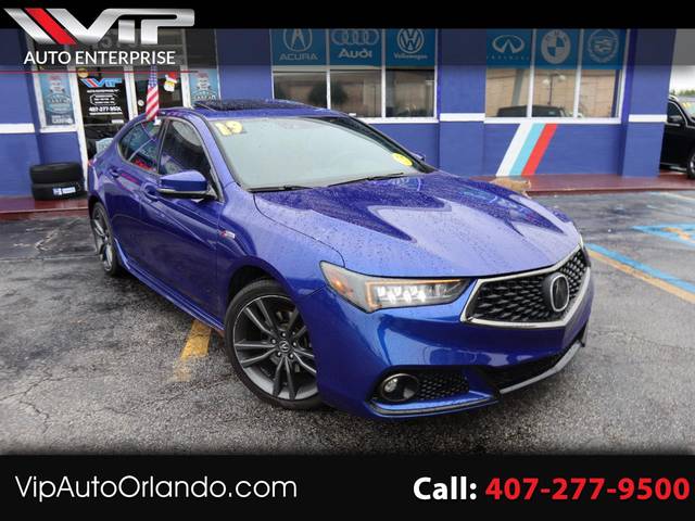 2019 Acura TLX w/A-Spec Pkg Red Leather FWD photo
