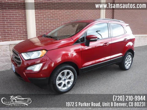 2018 Ford EcoSport SE 4WD photo