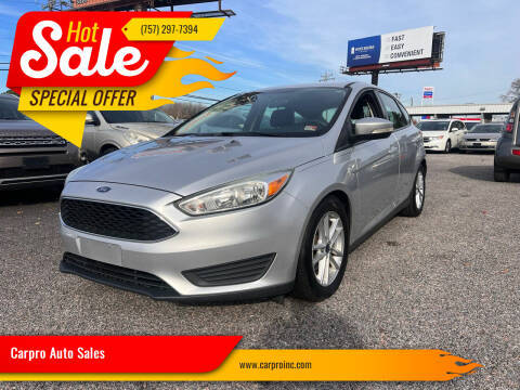 2016 Ford Focus SE FWD photo