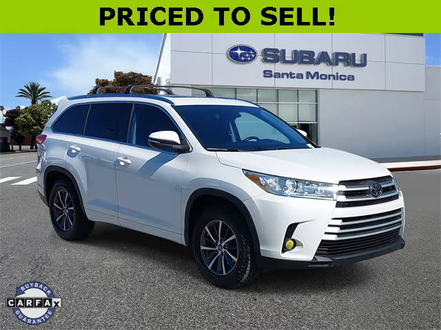 2018 Toyota Highlander XLE FWD photo