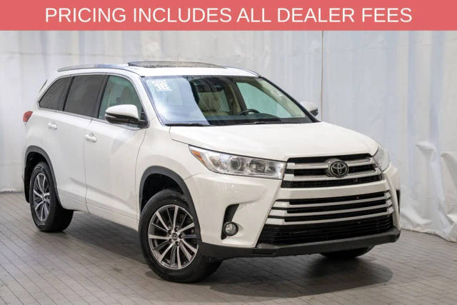 2018 Toyota Highlander XLE AWD photo