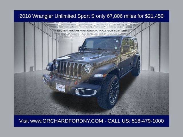 2018 Jeep Wrangler Unlimited Sport S 4WD photo