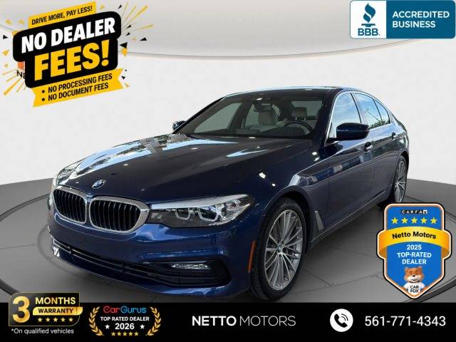 2018 BMW 5 Series 530i RWD photo