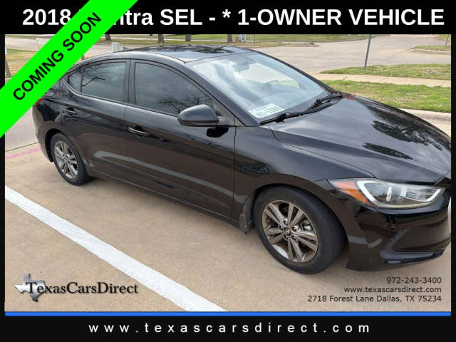 2018 Hyundai Elantra SEL FWD photo