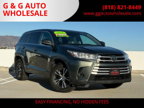 2018 Toyota Highlander LE FWD photo
