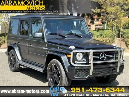 2018 Mercedes-Benz G-Class AMG G 63 AWD photo