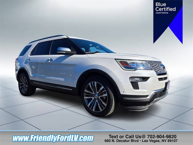 2018 Ford Explorer Platinum 4WD photo