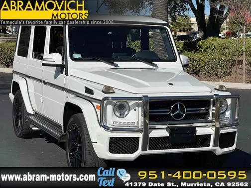 2018 Mercedes-Benz G-Class AMG G 63 AWD photo