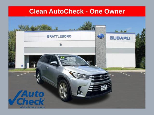 2018 Toyota Highlander Limited AWD photo