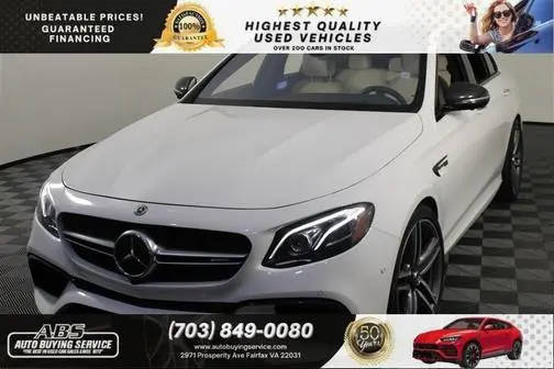 2018 Mercedes-Benz E-Class AMG E 63 S AWD photo
