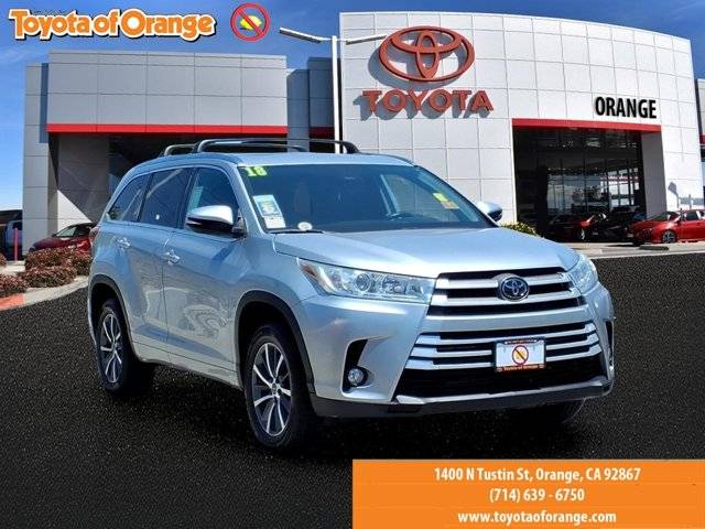 2018 Toyota Highlander XLE FWD photo