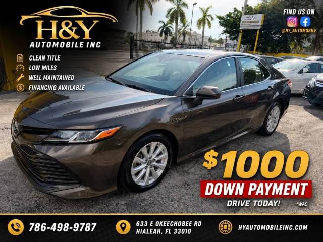 2018 Toyota Camry LE FWD photo