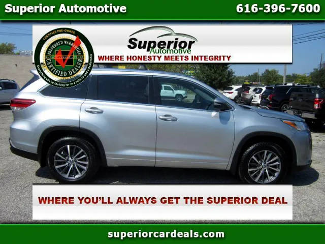 2018 Toyota Highlander XLE AWD photo