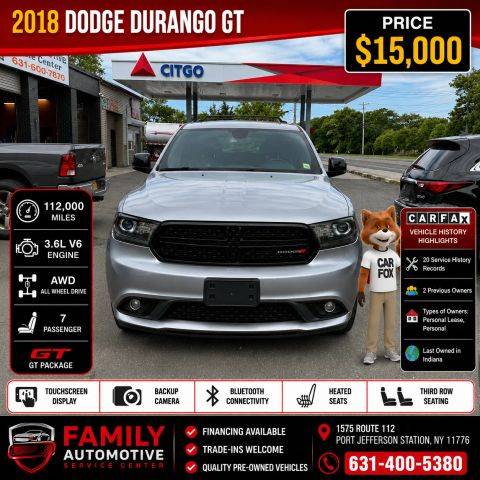 2018 Dodge Durango GT AWD photo