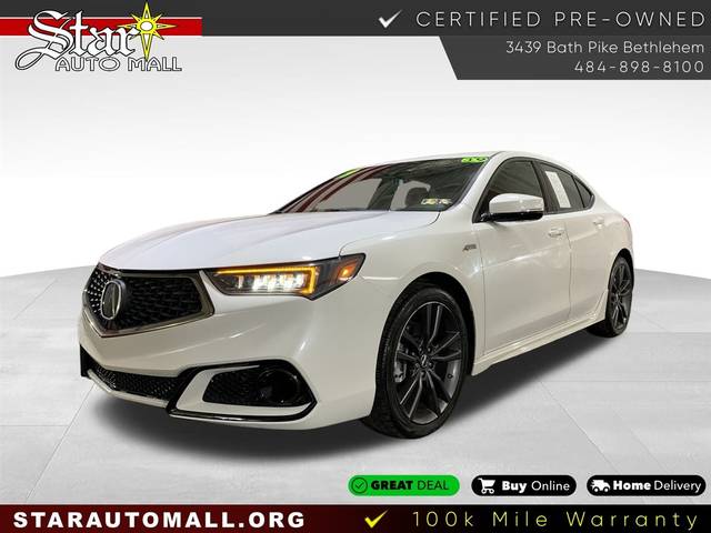 2019 Acura TLX w/A-Spec Pkg Red Leather FWD photo