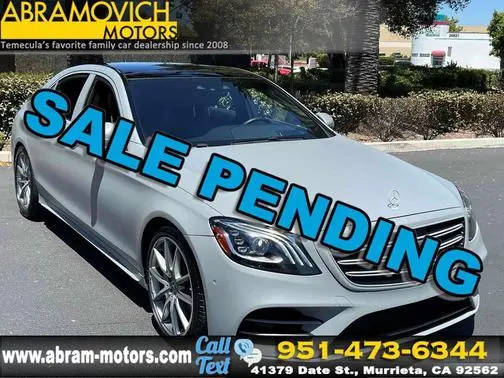 2018 Mercedes-Benz S-Class S 560 RWD photo