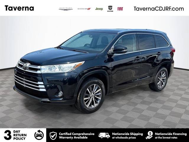 2018 Toyota Highlander XLE FWD photo