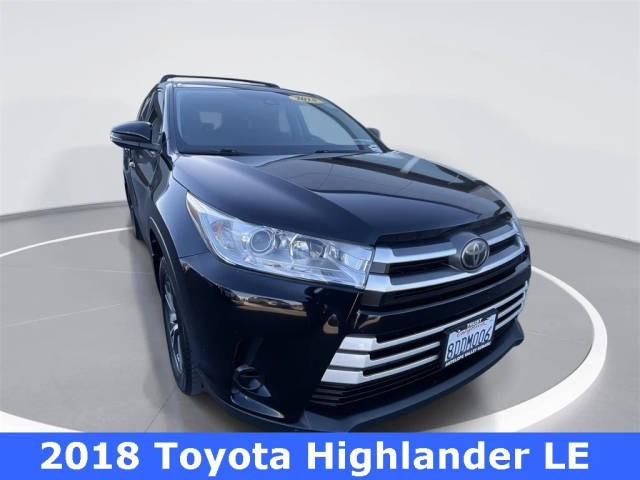 2018 Toyota Highlander LE FWD photo