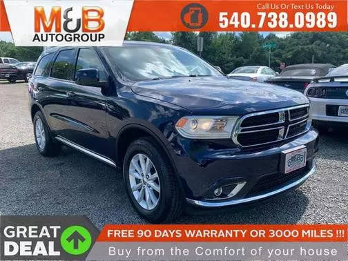 2018 Dodge Durango SXT AWD photo